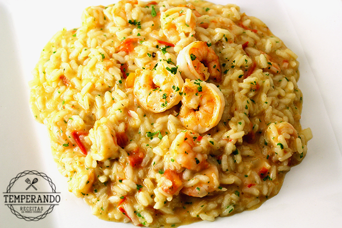 Risoto de Camarão